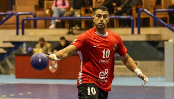 رجال يد الأهلي يفوز على سبورتنج في الدوري