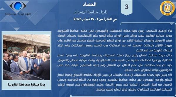 تطبيق "حماية المستهلك " للهواتف الذكية يتلقى 16351  شكوى منذ ديسمبر 2024