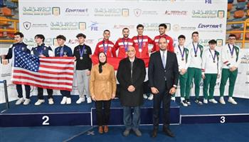   منتخب الناشئين يفوز بذهبية كأس العالم لسيف المبارزة بالعاصمة الإدارية الجديدة