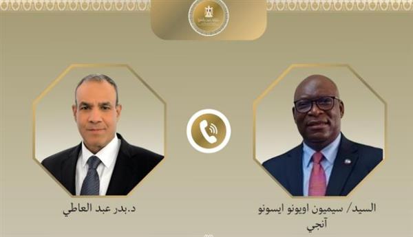 وزير الخارجية يبحث مع نظيره الإكواتوري تعزيز السلم والأمن في القارة الأفريقية