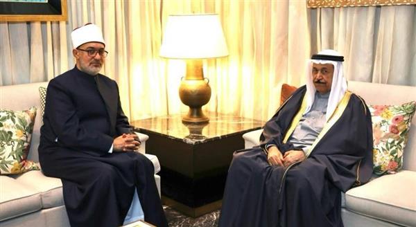 مفتي الجمهورية يلتقي رئيس المجلس الأعلى للشئون الإسلامية بمملكة البحرين