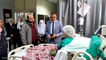   مدير التأمين الصحي بالقليوبية يتابع كفاءة التشغيل بمستشفى بهتيم للجراحات التخصصية 