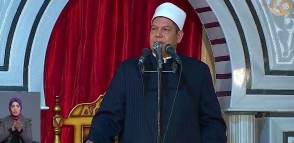 خطيب الأوقاف : سيرة النبي مليئة بالرفق والتيسير