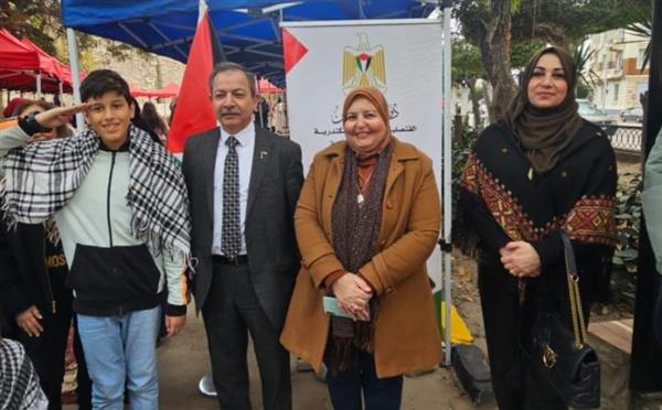 بحضور قنصل فلسطين ..تنشيط السياحة تنظم معرض أنامل للحرف التراثية