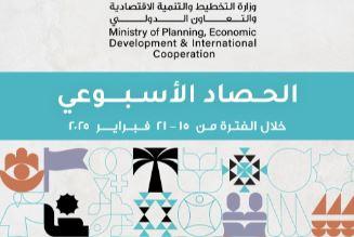 الحصاد الأسبوعي لوزارة التخطيط والتنمية الاقتصادية والتعاون الدولي