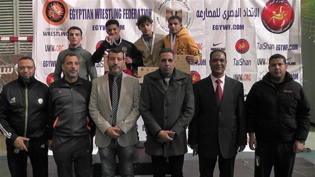 انطلاق منافسات بطولة الجمهورية للمصارعة تحت 20 سنة بنادي سيتي كلوب