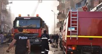الحماية المدنية تسيطر على حريق منزل فى الشرقية