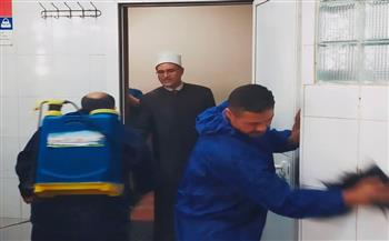    حملة نظافة للمساجد استعدادًا لشهر رمضان في القليوبية