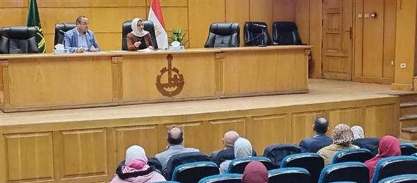 نائب محافظ القليوبية  تترأس اجتماع وحدة السكان بالمحافظة