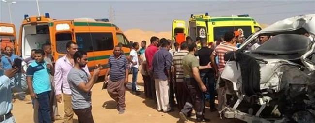 مصرع شخص إثر حادث تصادم دراجة بخارية وسيارة بمدينة 6 أكتوبر