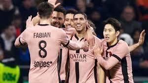باريس سان جيرمان يتخطى ليون بنتيجة 3-2 في الدوري الفرنسي