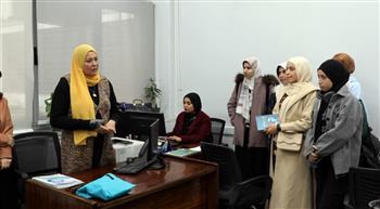   زيارة كلية الآداب جامعة المنوفية للمركز القومي للبحوث 