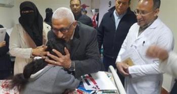  محافظ شمال سيناء يزور الجرحى الفلسطينيين بمستشفى العريش العام