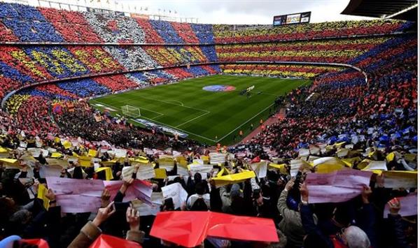 برشلونة يعلن إنشاء مدرج دائم للمشجعين في سبوتيفاي كامب نو