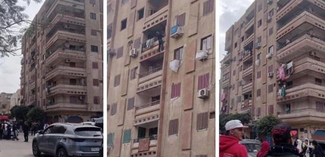 شخص ينهي حياته قفزًا من الطابق الرابع بحدائق حلوان 