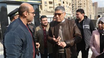   محافظ الجيزة يتفقد مواقف السرفيس الحضارية بالشيشيني وكوبري الصحابة