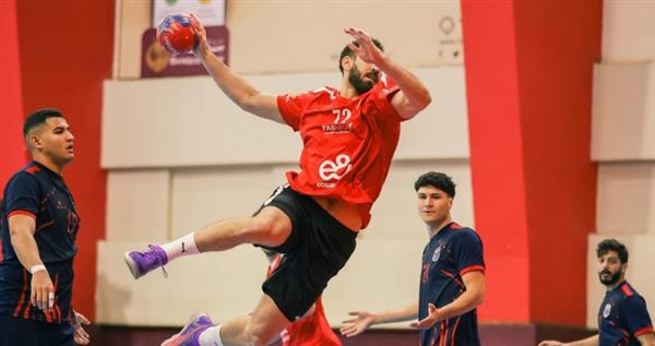 رجال يد الأهلي يفوز على الزهور في بطولة الدوري