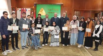   رئيس جامعة المنوفية يكرم أبطال اللقاء الرياضي للأشخاص ذوي الإعاقة والطلاب المثاليين 