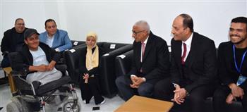   محافظ شمال سيناء ورئيس جامعة العريش يشهدان افتتاح وتطوير بعض منشآت الجامعة