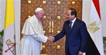   الرئيس السيسي يتوجه بأصدق التمنيات بالشفاء العاجل لبابا الفاتيكان