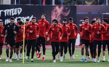   الأهلي يختتم تدريباته استعدادا لمباراة حرس الحدود بالدوري