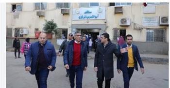 محافظ الجيزة: استلام 35 ماكينة غسيل كلوي بمستشفى أبو النمرس المركزي