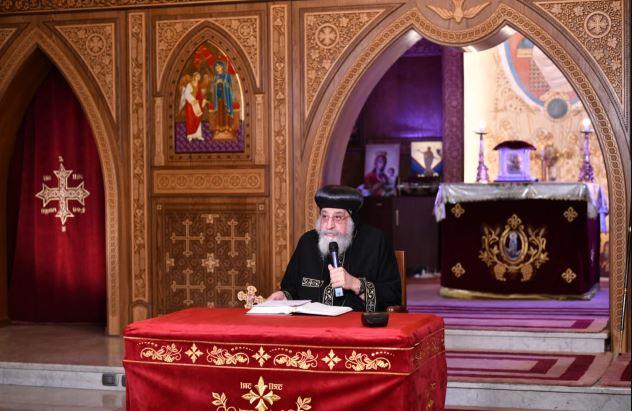 البابا تواضروس : تزامن الأصوام يعد علامة طيبة في مصر