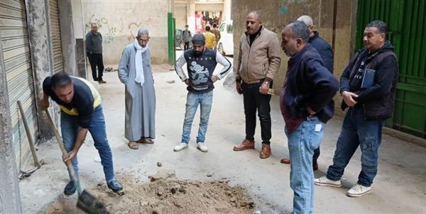 "مياه الإسكندرية" تواصل حملاتها لإزالة التعديات على شبكة مياه الشرب