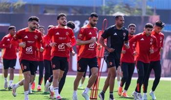   الأهلي يبدأ الاستعداد لمباراة طلائع الجيش بالدوري