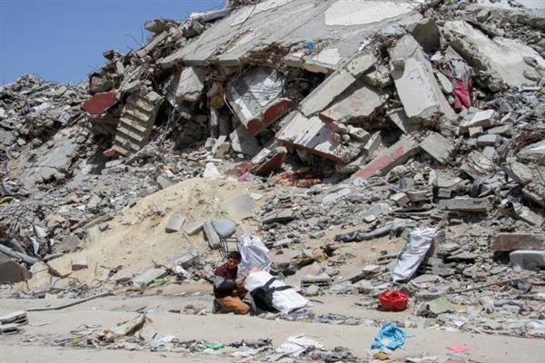 55 مليون طن من الركام والانقاض خلفتها الحرب الإسرائيلية على غزة