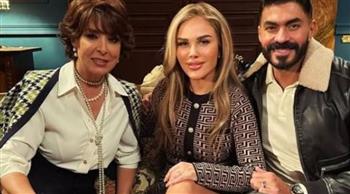   نيكول سابا تروج لدورها في " مسلسل وتقابل حبيب "