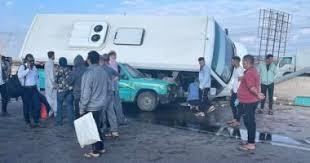 مصرع شخصين في حادث على طريق بلبيس 