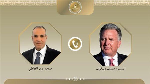 وزير الخارجية والمبعوث الأمريكي للشرق الأوسط يناقشان مستجدات تنفيذ وقف إطلاق النار بغزة