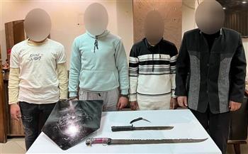   ضبط مرتكبي حادث إلقاء زجاجة بها مادة مشتعلة على أحد المنازل بالدقهلية