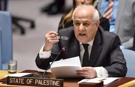 مندوب فلسطين بالأمم المتحدة يدعو مجلس الأمن الدولي لسرعة وقف العدوان الاسرائيلي