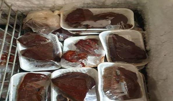 ضبط طن دواجن ومصنعات لحوم مجهولة المصدر بالشرقية