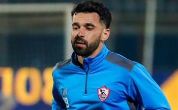   عبدالله السعيد يواصل التأهيل على هامش مران الزمالك