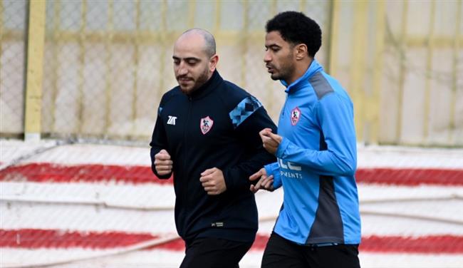عمر جابر يشارك في مران الزمالك بعد التعافي من الإصابة