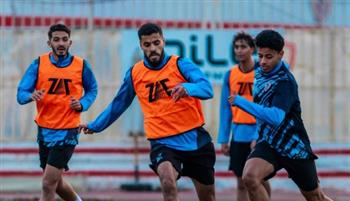   تدريبات فنية وخططية للاعبي الزمالك استعدادا لمباراة الإسماعيلي بالدوري