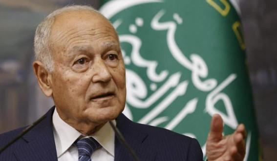 الأمين العام للجامعة العربية يستقبل جبريل الرجوب
