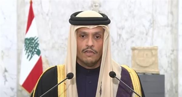 وزير الخارجية القطري: نسعى لدعم لبنان ووقف إطلاق النار في غزة