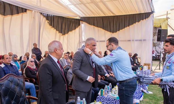 جامعة طنطا تطلق مهرجانها الكشفي الـ 18 بمشاركة 12 كلية