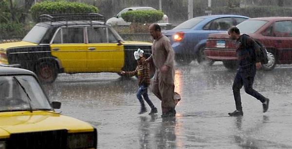 أمطار على الإسكندرية تزامنا مع نوة "أنواء الكرم"