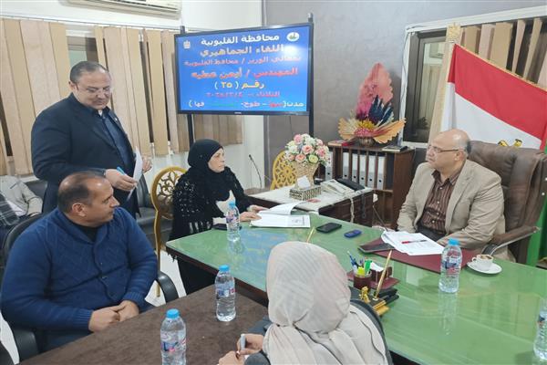 وظائف ومعاشات ..حصاد اللقاء الجماهيري لمحافظ القليوبية بالمواطنين