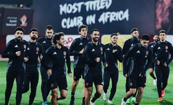   الأهلي يختتم تدريباته استعدادا لمباراة بتروجيت في الدوري