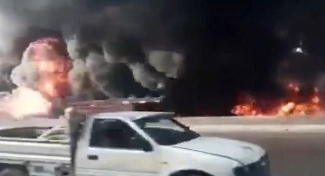 الداخلية تكشف حقيقة فيديو حريق سيارة بنفق الخصوص