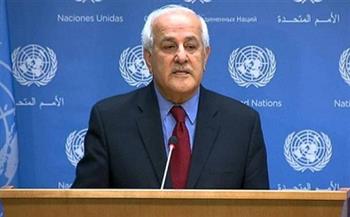   مندوب فلسطين بالأمم المتحدة: ممتنون لمصر والأردن على رفضهما القاطع للتهجير