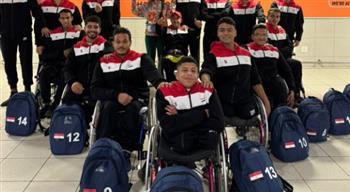 منتخب مصر للكراسي المتحركة يواجه جنوب أفريقيا في افتتاح البطولة الإفريقية لكرة السلة