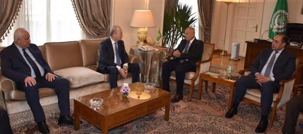 أبو الغيط ومصطفى يؤكدان الإجماع العربي على عدم المساس بثوابت القضية الفلسطينية