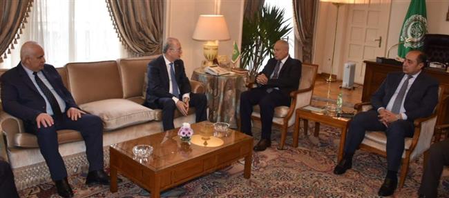أبو الغيط ومصطفى يؤكدان الإجماع العربي على عدم المساس بثوابت القضية الفلسطينية